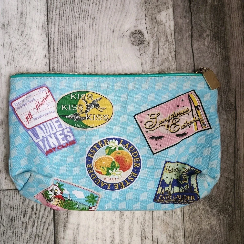 Estee Lauder Makeup Bag Cosmetic Pouch Travel